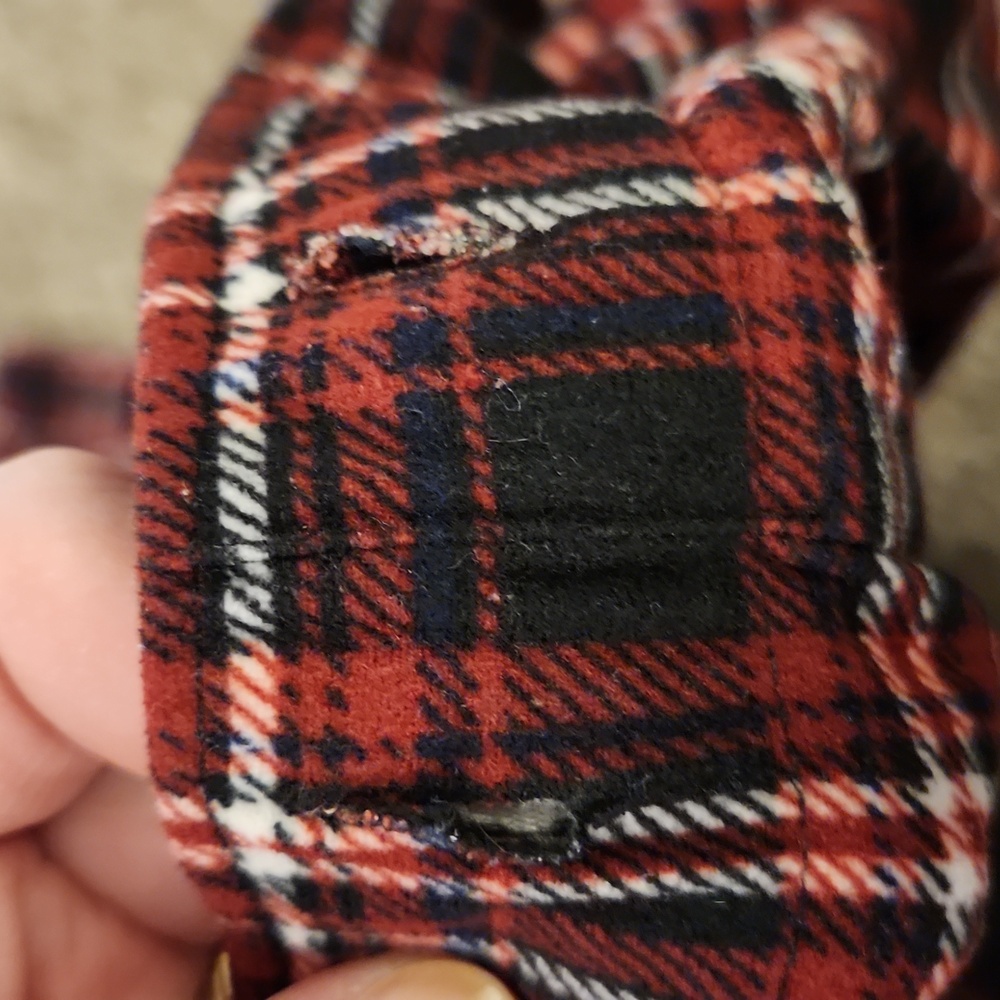 Men's Plaid Pajama Pants Size M - Picture 3 of 9
